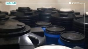 يحتوي على مليون لتر.. مديرية أمن بنغازي تضبط مصنع ضخم لإنتاج الخمور