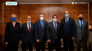 “المنفي” و”الدبيبة” يبحثان مع بعثة الاتحاد الأوروبي تعزيز التعاون في ملفات التنمية والهجرة وحماية الحدود