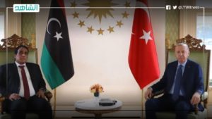 المنفي يؤكد لـ”أردوغان” ضرورة الالتزام باستقرار ليبيا لتحقيق المصالحة الوطنية