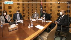 “المنفي” يلتقي منسق البعثة الأممية في ليبيا.. فماذا قال له عن تقارير الرشوة؟