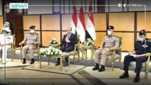 الرئيس المصري: الشركات المصرية سيكون لها دور كبير في إعادة إعمار ليبيا