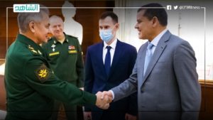 دبيبة يلتقي وزير الدفاع الروسي: نريد بناء جسور جديدة مع روسيا