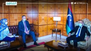 عبدالله اللافي والسفير الهولندي يبحثان دعم مخرجات مؤتمر برلين