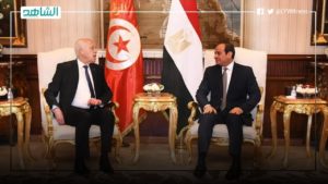 الرئيس المصري يستقبل نظيره التونسي في “الاتحادية”.. والأزمة الليبية على رأس المباحثات
