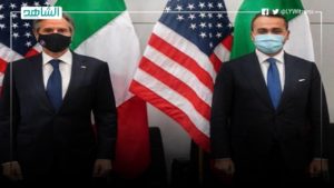 أمريكا وإيطاليا تؤكدان ضرورة تنفيذ اتفاق وقف إطلاق النار كاملاً في ليبيا