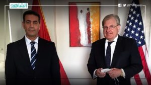 السفير الأمريكي لـ”السائح”: على ملتقى الحوار الليبي إصدار القاعدة الدستورية للانتخابات إذا فشل مجلس النواب في التوافق