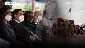 “المنفي” يشارك في جنازة الرئيس التشادي إدريس ديبي