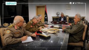 القطراني يلتقي ممثلي القيادة العامة قبيل اجتماعات اللجنة العسكرية الليبية (5+5)