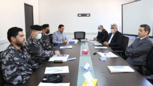 مفوضية الانتخابات تبحث مع وزارة الداخلية خطة تأمين الانتخابات الليبية القادمة