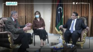 رئيس المجلس الرئاسي الليبي يجري مباحثات مع “المبعوث الأممي” في طبرق