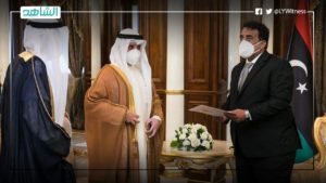 “المنفي” يتلقى دعوة لزيارة الكويت لبحث سبل تعزيز العلاقات بين البلدين