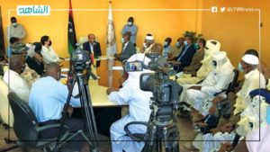 الكوني والمنقوش يبحثان توحيد المؤسسة العسكرية الليبية وتأمين الحدود الجنوبية