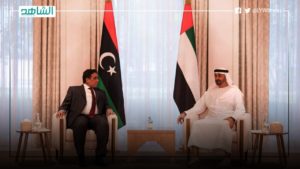 “المنفي” يبحث مع ولي عهد أبو ظبي تطورات الأوضاع في ليبيا