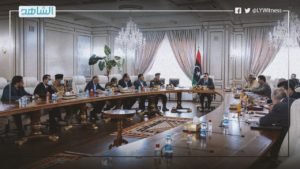 “دبيبة” يبحث مع رؤساء الأجهزة الأمنية والعسكرية جهود مكافحة الإرهاب في ليبيا