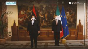 رئيس المجلس الرئاسي يؤكد أهمية التعاون مع إيطاليا كشريك استراتيجي لليبيا