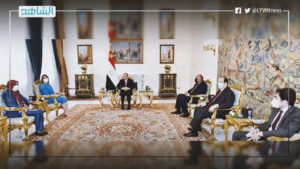الرئيس المصري: ندعم المجلس الرئاسي وحكومة الوحدة الوطنية في مهامهما لاستعادة استقرار ليبيا