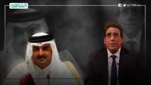 “المنفي” وأمير قطر يبحثان مستجدات الأوضاع في ليبيا
