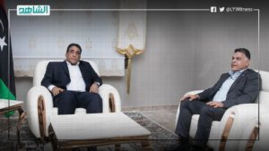 رئيس المجلس الرئاسي الليبي يبحث مع وزير الداخلية تطورات الأوضاع الأمنية