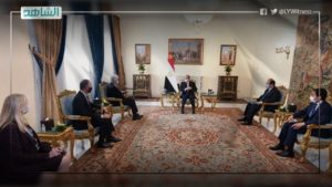 السيسي يبحث مع مدير  الاستخبارات الأمريكية تطورات الأوضاع في ليبيا