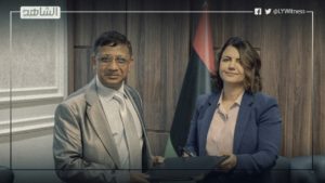 وزيرة الخارجية الليبية تستلم أوراق اعتماد سفير بنغلاديش الجديد