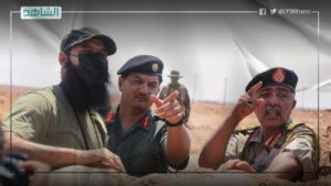 رئيس أركان الجيش الليبي يتفقد الوحدات العسكرية في سرت
