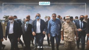 رئيس الحكومة الليبية يتفقد مشروعات العاصمة الإدارية الجديدة في مصر