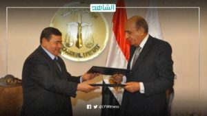 الأعلى للقضاء الليبي يوقع مذكرة تفاهم مع مجلس الدولة المصري