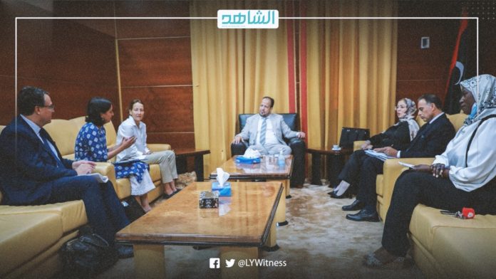 وزير الصحة الليبية يبحث التعاون الصحي مع البنك الدولي