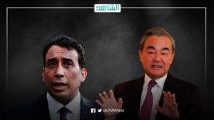 المنفي يدعو الصين للمشاركة في ملف إعادة إعمار ليبيا