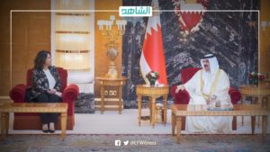 ملك البحرين يؤكد لـ”المنقوش” دعم بلاده لإرساء الاستقرار في ليبيا