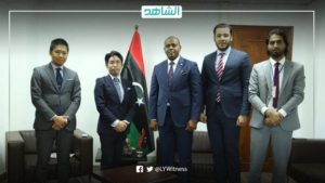 مشاورات ليبية يابانية لتنسيق آليات التعاون الإنمائي بين البلدين