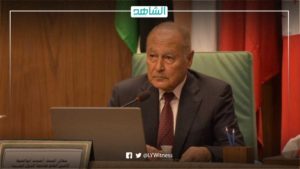 الأمين العام لجامعة الدول العربية يشارك في مؤتمر استقرار ليبيا