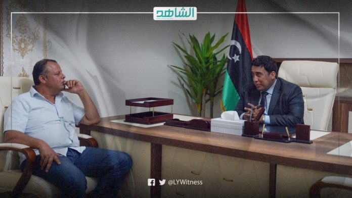 رئيس المجلس الرئاسي يلتقي رئيس لجنة الدفاع بمجلس النواب الليبي