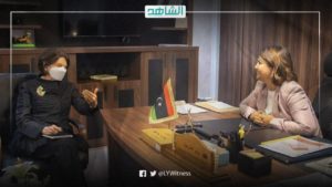 نجلاء المنقوش تبحث مبادرة “استقرار ليبيا” مع مساعدة “أمين الأمم المتحدة”
