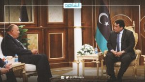 وزير الخارجية المصري لـ”المنفي”: الاستحقاق الانتخابي هو خطوة أساسية لعبور ليبيا إلى المستقبل