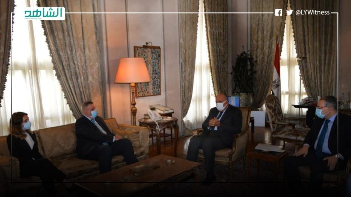 وزير الخارجية المصري: لابد من اتخاذ موقف حاسم ضد منتهكي حظر السلاح إلى ليبيا