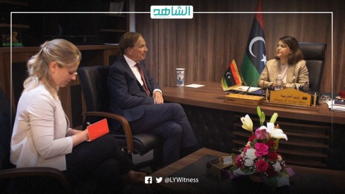 وزيرة الخارجية الليبية تبحث استعدادات الانتخابات مع السفير الهولندي