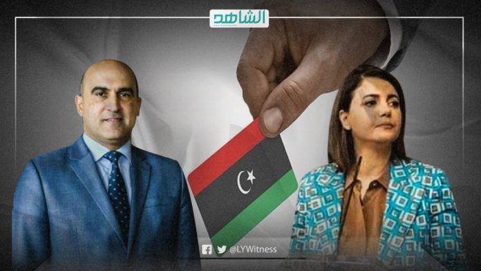 وزيرة الخارجية الليبية - مدير مكتب الإعلام الخارجي