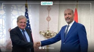المبعوث الأمريكي يبحث مع “الكوني” سبل توفير الدعم الدولي للانتخابات الليبية