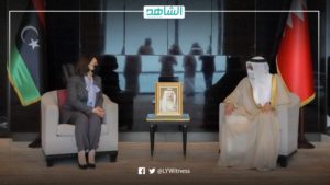 “المنقوش” تبحث مع نظيرها البحريني آخر التطورات على الساحة الليبية