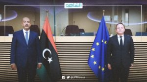 “الكوني” يبحث في بروكسل آليات مكافحة الهجرة والجرائم العابرة للحدود والإرهاب