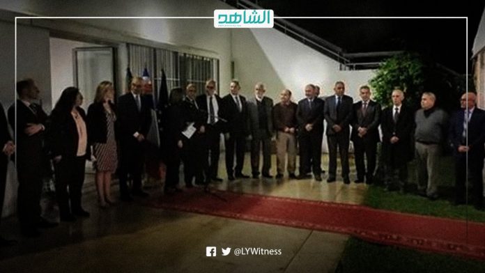 السفارة الفرنسية تكرم أعضاء اللجنة العسكرية 
