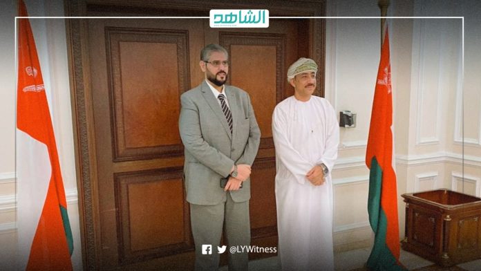مباحثات ليبية عمانية لتعزيز التعاون والعمل المشترك