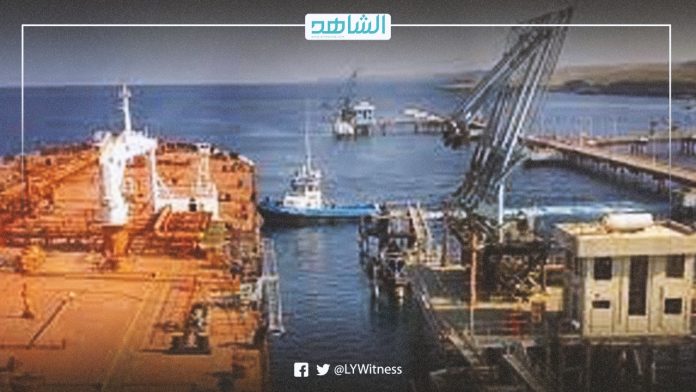 ميناء نفط في ليبيا