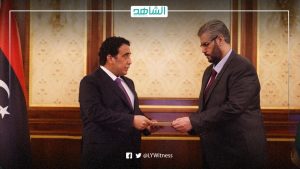 مندوب ليبيا الجديد في جامعة الدول العربية يؤدي اليمين القانونية أمام “المنفي”
