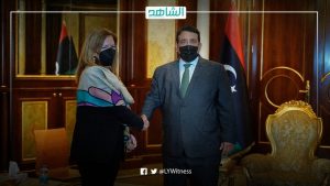 خلال لقاءه بـ ويليامز.. المنفي: نحرص على إجراء انتخابات ليبية نزيهة