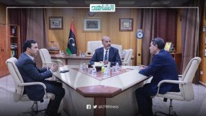 نائب بالرئاسي الليبي يبحث مع “السائح” و “النويري” الصعوبات التي تعيق الانتخابات