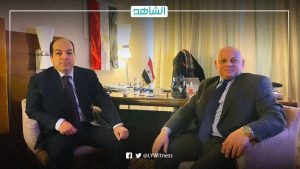 معيتيق والسفير المصري في ليبيا يؤكدان أهمية استمرار العملية السياسية