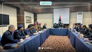 وزارة الداخلية الليبية تناقش خطة تأمين احتفالات ذكرى 17 فبراير