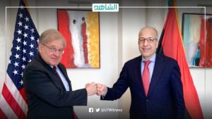 المبعوث الأمريكي إلى ليبيا يبحث مع “الكبير” مستجدات عملية توحيد المصرف المركزي